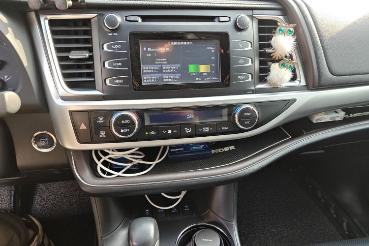 丰田 汉兰达 2017款 2.0T 四驱豪华版 7座中控内饰16