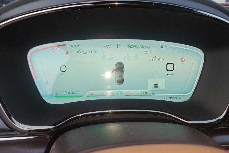 比亚迪 汉 2022款 DM-i 121KM 尊享型中控内饰14