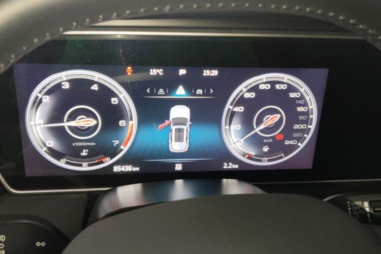 红旗HS5 2022款 改款 2.0T 智联旗享版中控内饰14