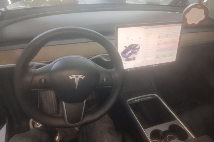 特斯拉 Model Y 2022款 长续航全轮驱动版中控内饰7002