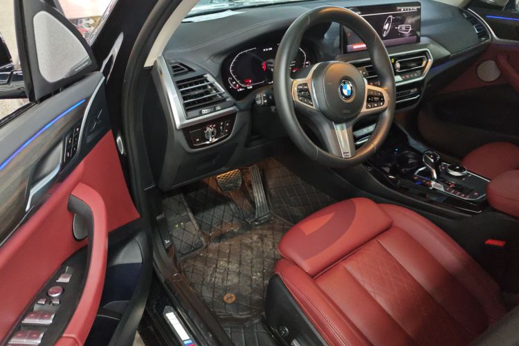 宝马X3 2022款 改款 xDrive30i 领先型 M曜夜套装中控内饰7002