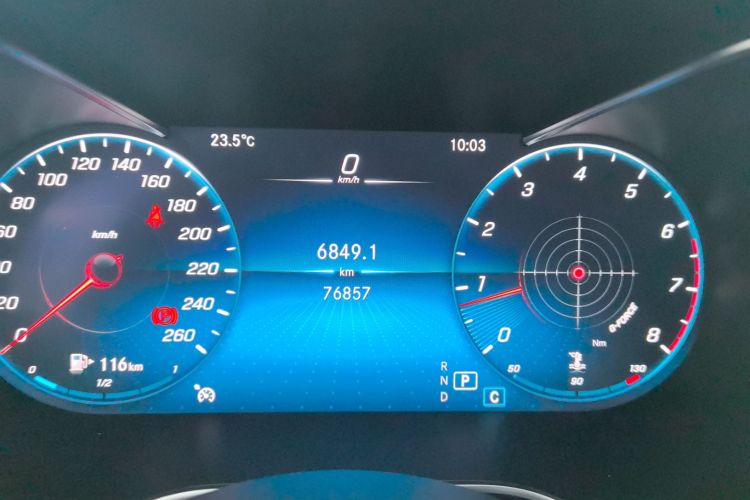 奔驰C级 2020款 C 200 L 时尚型运动版中控内饰15