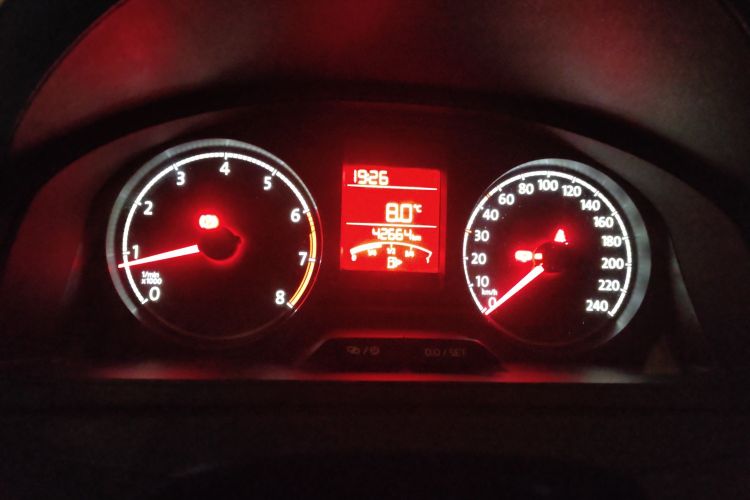 大众 桑塔纳 2016款 1.6L 手动风尚版中控内饰14