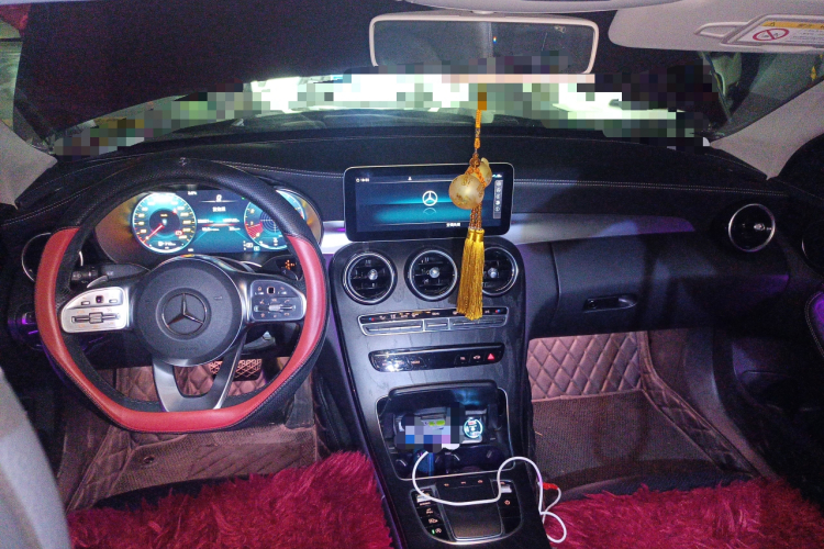 奔驰C级 2020款 改款 C 200 L 时尚型运动版中控内饰12